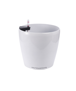 (Ø36.5/26.5 x 35.7cm) Round Cup Self-Watering Pot  By AquaLuxe