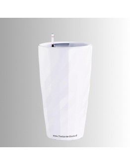 (Ø39.4/26.5 x 75.56cm) Diamante Self-Watering Pot By AquaLuxe