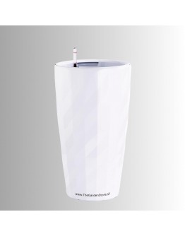 Ø39.4/26.5 x 75.56cm Diamante Self-Watering Pot By AquaLuxe