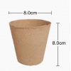 Biodegradable Germination Round Paper Pulp Pots Cups (20pcs)