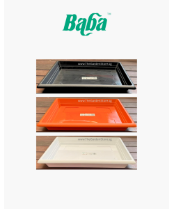 BABA No.944 Square Plant Saucer – 36.5cm