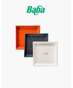 BABA No.944 Square Plant Saucer – 36.5cm