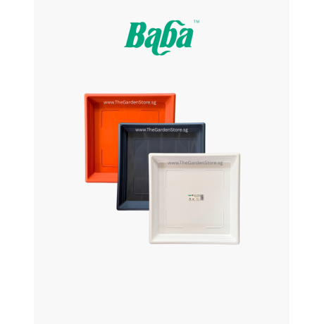 BABA No.944 Square Plant Saucer – 36.5cm