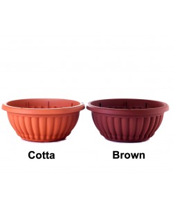  Ø39.7cmx H16.8cm Shallow Pot BI-206 By BABA