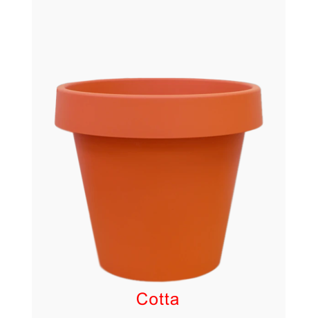 BABA MJ-600 Big Modern Plastic Pot (600mmØ x 530mmH)