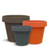 BABA MJ-600 Big Modern Plastic Pot (600mmØ x 530mmH)