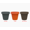 BABA MJ-600 Big Modern Plastic Pot (600mmØ x 530mmH)