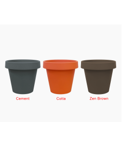 BABA MJ-400 Modern Plastic Pot (385mmØ x 353mmH)