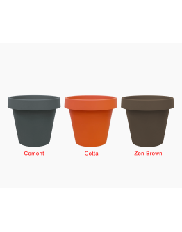 BABA MJ-400 Modern Plastic Pot (385mmØ x 353mmH)