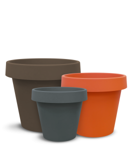BABA MJ-400 Modern Plastic Pot (385mmØ x 353mmH)