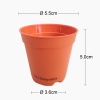 BABA Small Pot for Germination or Mini Plants (1 x 12)