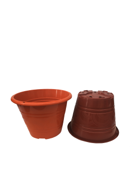 BABA TN-3470-A Flower Design Pot (280mmØ x 200mmH)