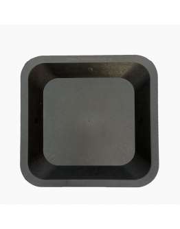 Black Vega Square Saucer