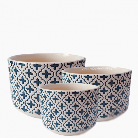 Adelaide Shallow Ceramic Pot