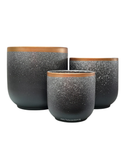 New York Nuit Ceramic Pot