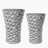 Paititi Silver Tall Ceramic Pot