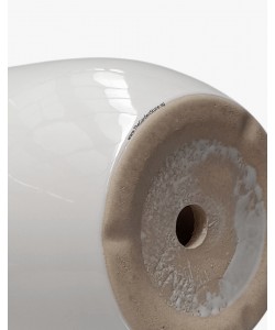 Simplicity White Ceramic Pot