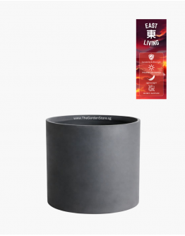Clindro Vaso Fibre Cement pot by East Living