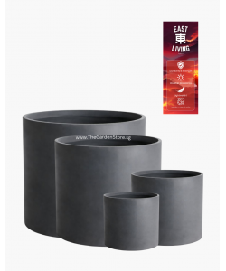 Clindro Vaso Fibre Cement pot by East Living