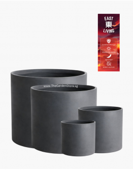 Clindro Vaso Fibre Cement pot by East Living