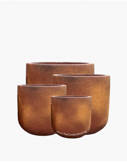 Gyatso Vaso Fibre Cement pot by East Living