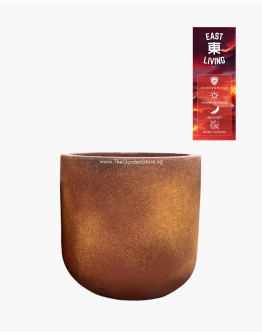 Gyatso Vaso Fibre Cement pot by East Living