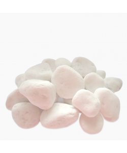 20kg White Pebbles 30-50mm
