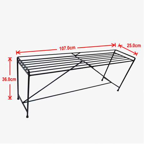 Single Tier Metal Flower Stand/ Pot Rack 401