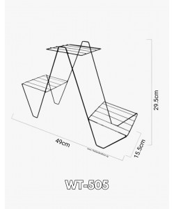 Iron Stand for Potted Plants by BABA