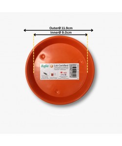 Ø11.9cm X H2.2cm 918 Plastic Saucer By BABA 