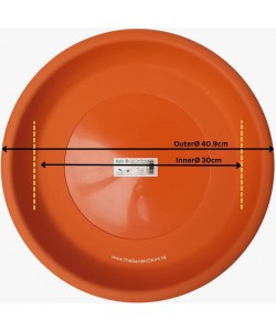 Ø40.9cm x H4.8cm 926 Plastic Saucer By BABA 