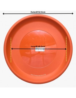 Ø52.0cm X H5.3cm 938 Plastic Saucer By BABA