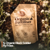 EcoBoost Organic Black Soldier Fly Frass Fertiliser 1L | Natural Plant Fertilizer for Flowers, Vegetables & Herbs
