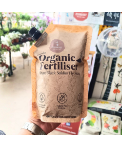 EcoBoost Organic Black Soldier Fly Frass Fertiliser 1L | Natural Plant Fertilizer for Flowers, Vegetables & Herbs