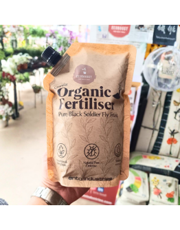 EcoBoost Organic Black Soldier Fly Frass Fertiliser 1L | Natural Plant Fertilizer for Flowers, Vegetables & Herbs