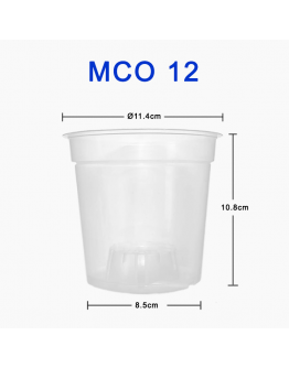  Translucent Clear Pot MCO12-15-17