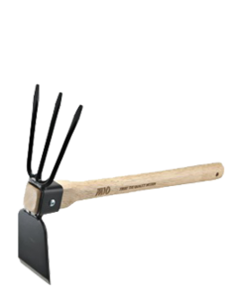 Garden Hoe with Fork M10