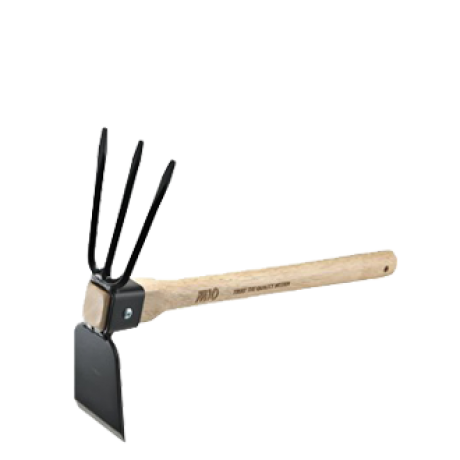 Garden Hoe with Fork M10