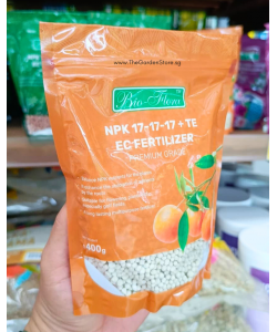 Flowering and Fruit Compound Fertilizer 17-17-17 + TE By Bio-Flora 400g