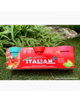 Italian Trio - Basil Oregano & Tomatoes Starter Kit