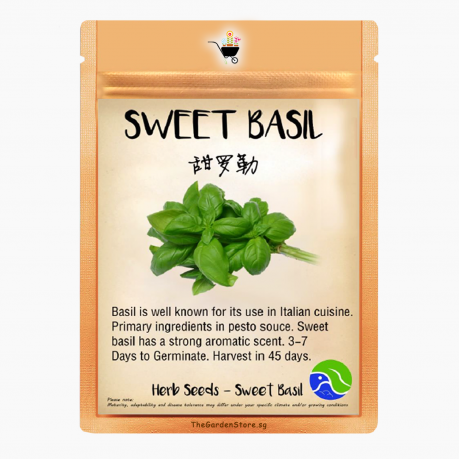 Sweet Basil Seeds by BlueAcres